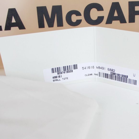 NWT Stella McCartney Logo PVC Tote - Picture 7 of 15